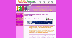 Desktop Screenshot of parkvilledaycare.org